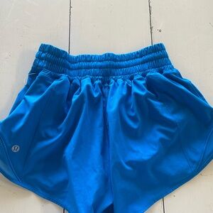 Bright Blue Athletic shorts - Lululemon Logo